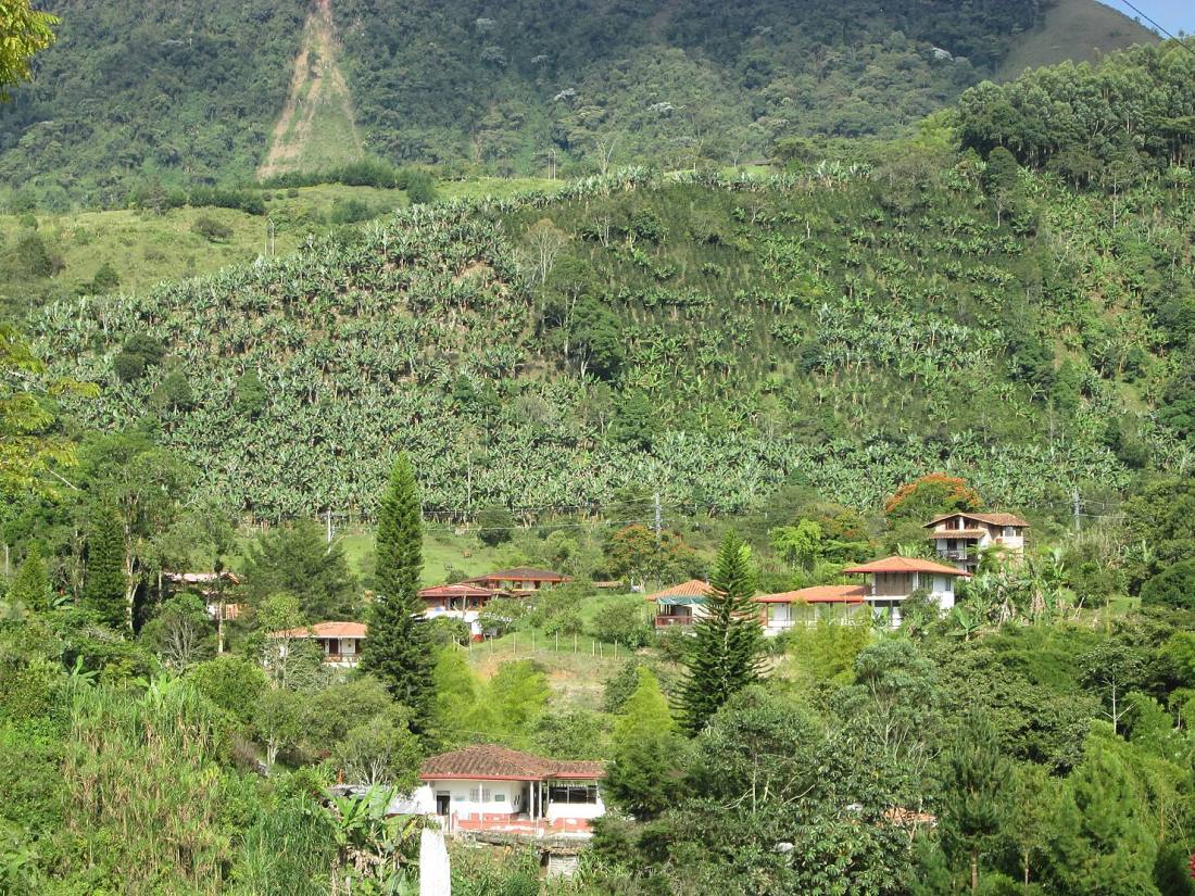 Paisaje de montaña del oriente antioqueño